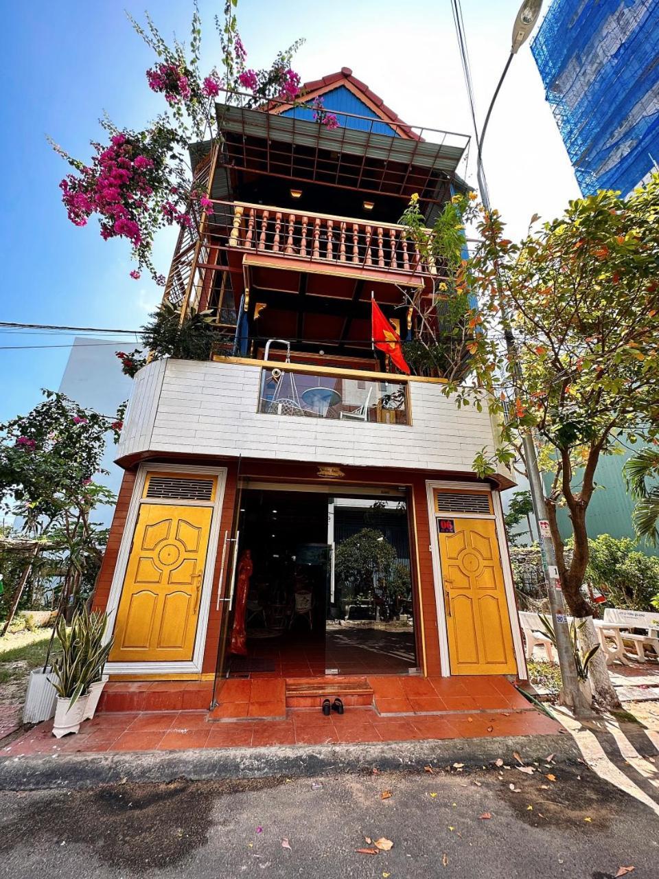 Villa Biet Thu Go Wooden House Quy Nhon Canh Bien Exterior foto